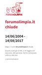 Mobile Screenshot of forumolimpia.it