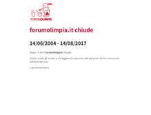 Tablet Screenshot of forumolimpia.it